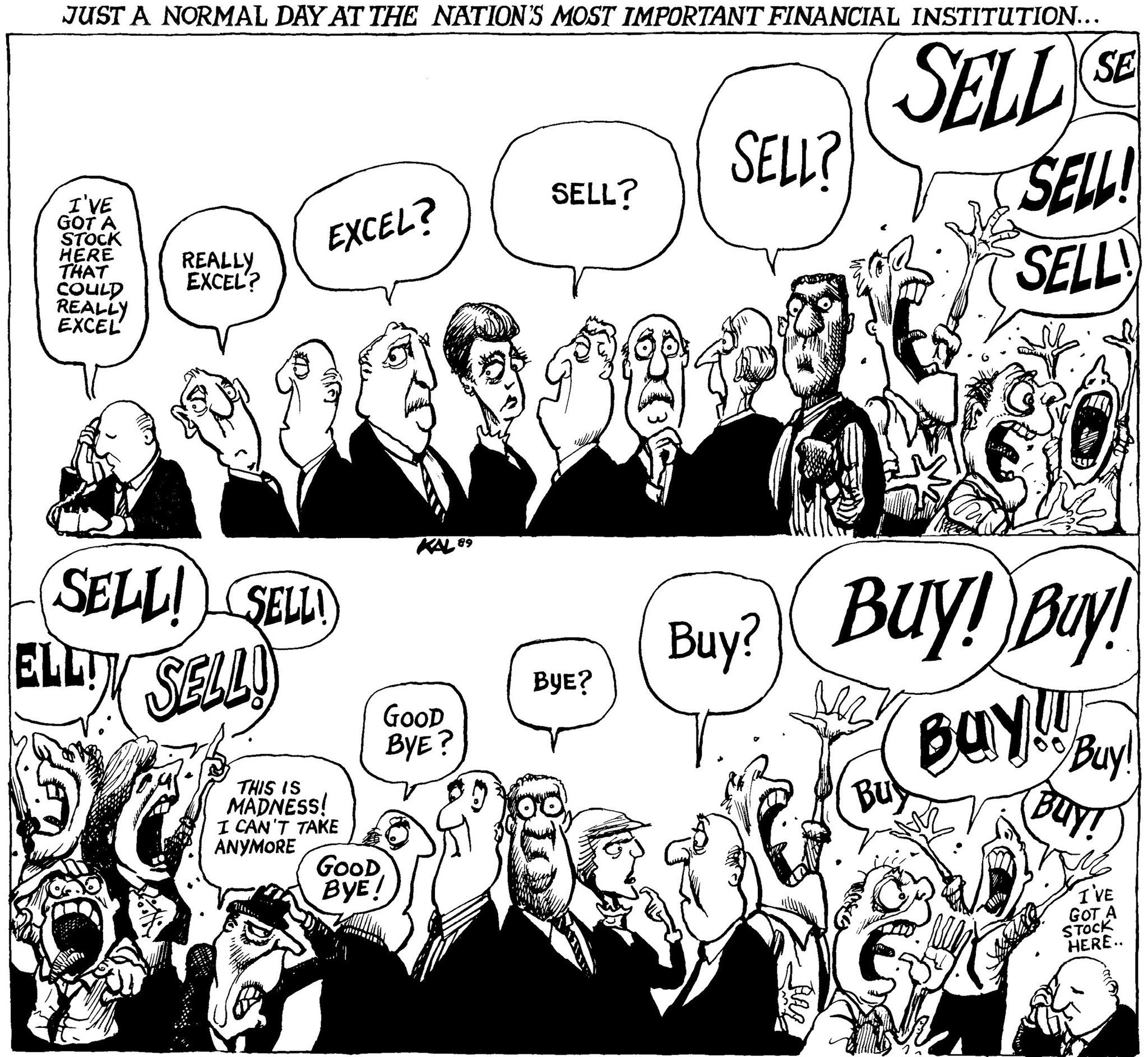 hành động giao dịch của nhà đầu tư